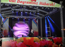 A gala concert and grandios fireworks display held in the National Park. Baku, Azerbaijan, May 10, 2014