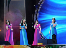 A gala concert and grandios fireworks display held in the National Park. Baku, Azerbaijan, May 10, 2014