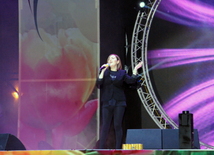 A gala concert and grandios fireworks display held in the National Park. Baku, Azerbaijan, May 10, 2014