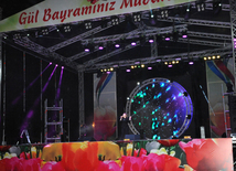 A gala concert and grandios fireworks display held in the National Park. Baku, Azerbaijan, May 10, 2014