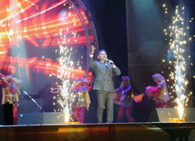 A gala concert and grandios fireworks display held in the National Park. Baku, Azerbaijan, May 10, 2014