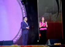 A gala concert and grandios fireworks display held in the National Park. Baku, Azerbaijan, May 10, 2014