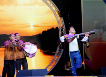 A gala concert and grandios fireworks display held in the National Park. Baku, Azerbaijan, May 10, 2014