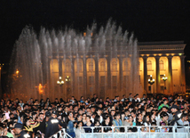 A gala concert and grandios fireworks display held in the National Park. Baku, Azerbaijan, May 10, 2014