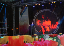 A gala concert and grandios fireworks display held in the National Park. Baku, Azerbaijan, May 10, 2014