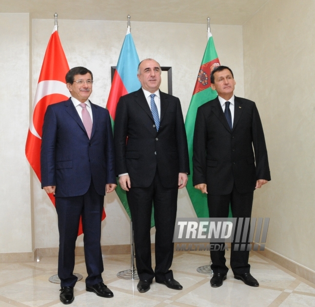 Azerbaijani, Turkish, Turkmen FMs adopt Baku Declaration. Baku, Azerbaijan, May 26, 2014