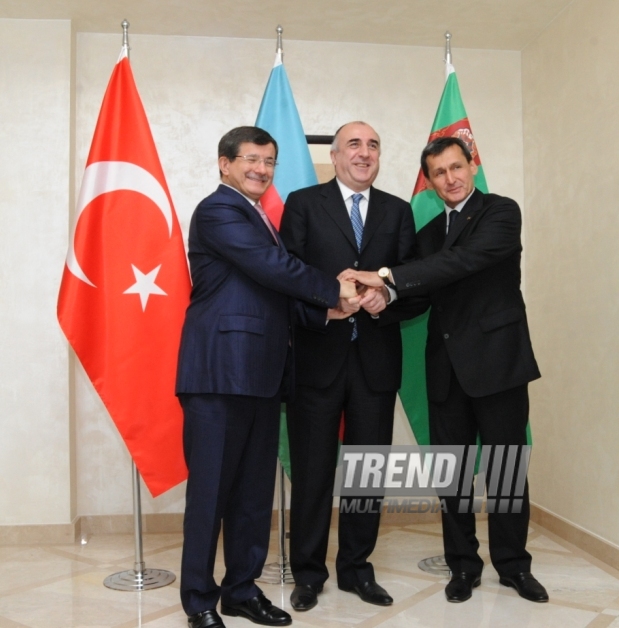 Azerbaijani, Turkish, Turkmen FMs adopt Baku Declaration. Baku, Azerbaijan, May 26, 2014