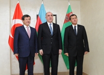 Azerbaijani, Turkish, Turkmen FMs adopt Baku Declaration. Baku, Azerbaijan, May 26, 2014