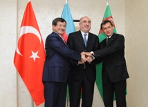 Azerbaijani, Turkish, Turkmen FMs adopt Baku Declaration. Baku, Azerbaijan, May 26, 2014