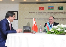 Azerbaijani, Turkish, Turkmen FMs adopt Baku Declaration. Baku, Azerbaijan, May 26, 2014