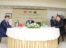 Azerbaijani, Turkish, Turkmen FMs adopt Baku Declaration. Baku, Azerbaijan, May 26, 2014