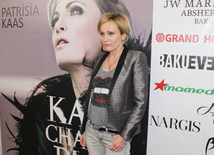 Patricia Kaas in Baku. Azerbaijan, May 28, 2014