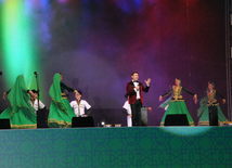 Baku hosts concert and firework celebrations on the occasion of the Day of Republic. Baku, Azerbaijan, May 28, 2014 