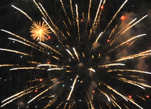 Baku hosts concert and firework celebrations on the occasion of the Day of Republic. Baku, Azerbaijan, May 28, 2014 