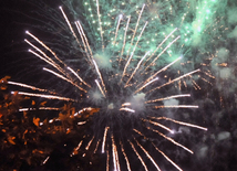 Baku hosts concert and firework celebrations on the occasion of the Day of Republic. Baku, Azerbaijan, May 28, 2014 