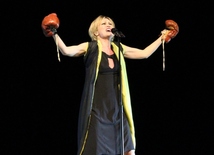 Concert of Patricia Kaas. Baku, Azerbaijan, May 29, 2014