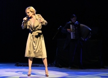 Concert of Patricia Kaas. Baku, Azerbaijan, May 29, 2014