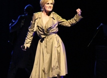 Concert of Patricia Kaas. Baku, Azerbaijan, May 29, 2014