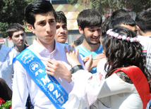 Last bell. Baku, Azerbaijan, May 30, 2014