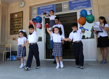 Last bell. Baku, Azerbaijan, May 30, 2014