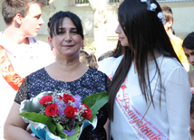 Last bell. Baku, Azerbaijan, May 30, 2014