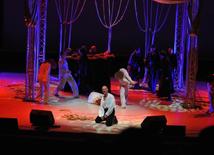 Rock-opera "Juno and Avos". Baku, Azerbaijan, May 31, 2014