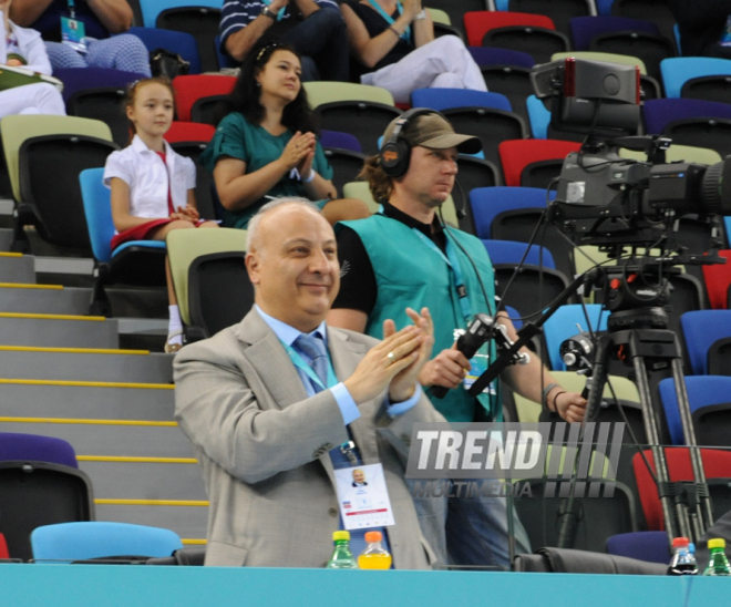 Bədii gimnastika üzrə yubiley - ХХХ Avropa çempionatı başlayıb. Bakı, Azərbaycan, 13 iyun 2014