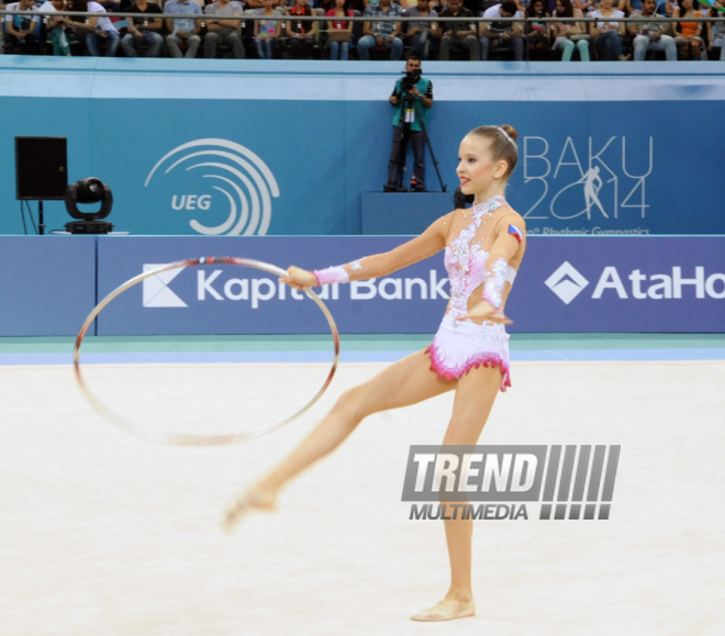 Bədii gimnastika üzrə yubiley - ХХХ Avropa çempionatı başlayıb. Bakı, Azərbaycan, 13 iyun 2014