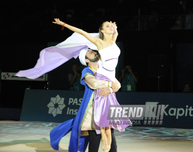 Bədii gimnastika üzrə ХХХ Avropa çempionatının rəsmi açılış mərasimi. Bakı, Azərbaycan, 13 iyun 2014