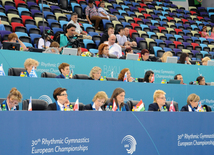 Bədii gimnastika üzrə yubiley - ХХХ Avropa çempionatı başlayıb. Bakı, Azərbaycan, 13 iyun 2014