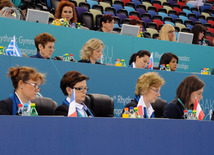 Bədii gimnastika üzrə yubiley - ХХХ Avropa çempionatı başlayıb. Bakı, Azərbaycan, 13 iyun 2014