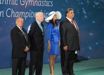 Bədii gimnastika üzrə ХХХ Avropa çempionatının rəsmi açılış mərasimi. Bakı, Azərbaycan, 13 iyun 2014