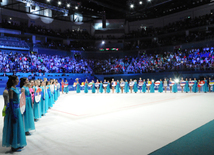 Bədii gimnastika üzrə ХХХ Avropa çempionatının rəsmi açılış mərasimi. Bakı, Azərbaycan, 13 iyun 2014