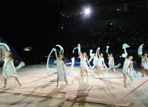 Bədii gimnastika üzrə ХХХ Avropa çempionatının rəsmi açılış mərasimi. Bakı, Azərbaycan, 13 iyun 2014