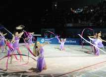 Bədii gimnastika üzrə ХХХ Avropa çempionatının rəsmi açılış mərasimi. Bakı, Azərbaycan, 13 iyun 2014