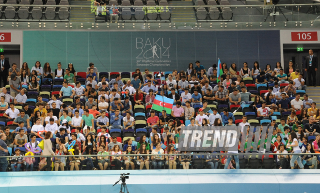 Azərbaycan Avropa çempionatında yuniyorların komanda yarışında üçüncü olub. Bakı, Azərbaycan, 14 iyun 2014