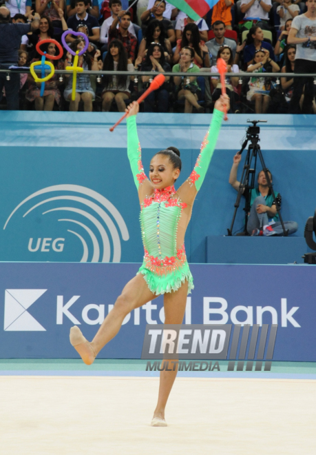 Azərbaycan Avropa çempionatında yuniyorların komanda yarışında üçüncü olub. Bakı, Azərbaycan, 14 iyun 2014