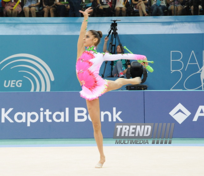 Azərbaycan Avropa çempionatında yuniyorların komanda yarışında üçüncü olub. Bakı, Azərbaycan, 14 iyun 2014