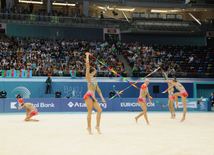 Bədii gimnastika üzrə yubiley - ХХХ Avropa çempionatı. Bakı, Azərbaycan, 15 iyun 2014