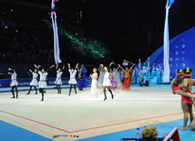 Bədii gimnastika üzrə 30-cu Avropa çempionatının bağlanış mərasimi. Bakı, Azərbaycan, 15 iyun 2014