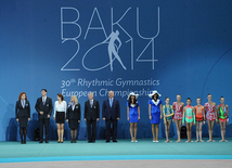 Bədii gimnastika üzrə yubiley - ХХХ Avropa çempionatı. Bakı, Azərbaycan, 15 iyun 2014