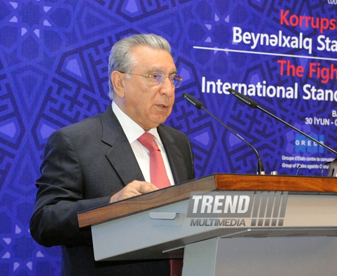 Baku hosts international 'Fighting corruption: international standards and national experience' conference.
Baku, Azerbaijan, June 30, 2014
