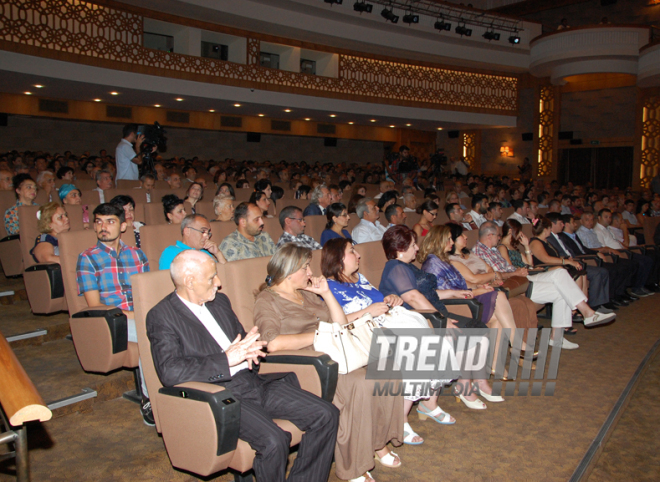 Day of Azerbaijani Cinema. Baku, Azerbaijan, August 01, 2014