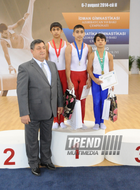 İdman gimnastikası, akrobatika və tamblinq üzrə birgə yarışlar. Bakı, Azərbaycan, 06 avqust 2014