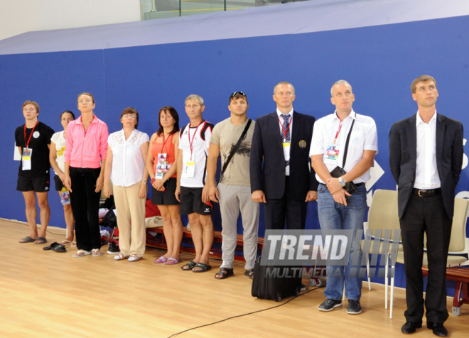 İdman gimnastikası, akrobatika və tamblinq üzrə birgə yarışlar. Bakı, Azərbaycan, 06 avqust 2014