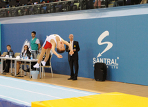 İdman gimnastikası, akrobatika və tamblinq üzrə birgə yarışlar. Bakı, Azərbaycan, 06 avqust 2014