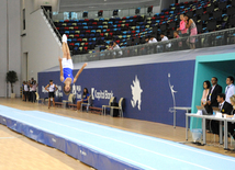 İdman gimnastikası, akrobatika və tamblinq üzrə birgə yarışlar. Bakı, Azərbaycan, 06 avqust 2014