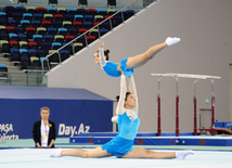 İdman gimnastikası, akrobatika və tamblinq üzrə birgə yarışlar. Bakı, Azərbaycan, 06 avqust 2014