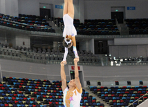 İdman gimnastikası, akrobatika və tamblinq üzrə birgə yarışlar. Bakı, Azərbaycan, 06 avqust 2014