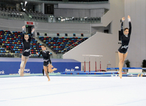 İdman gimnastikası, akrobatika və tamblinq üzrə birgə yarışlar. Bakı, Azərbaycan, 06 avqust 2014